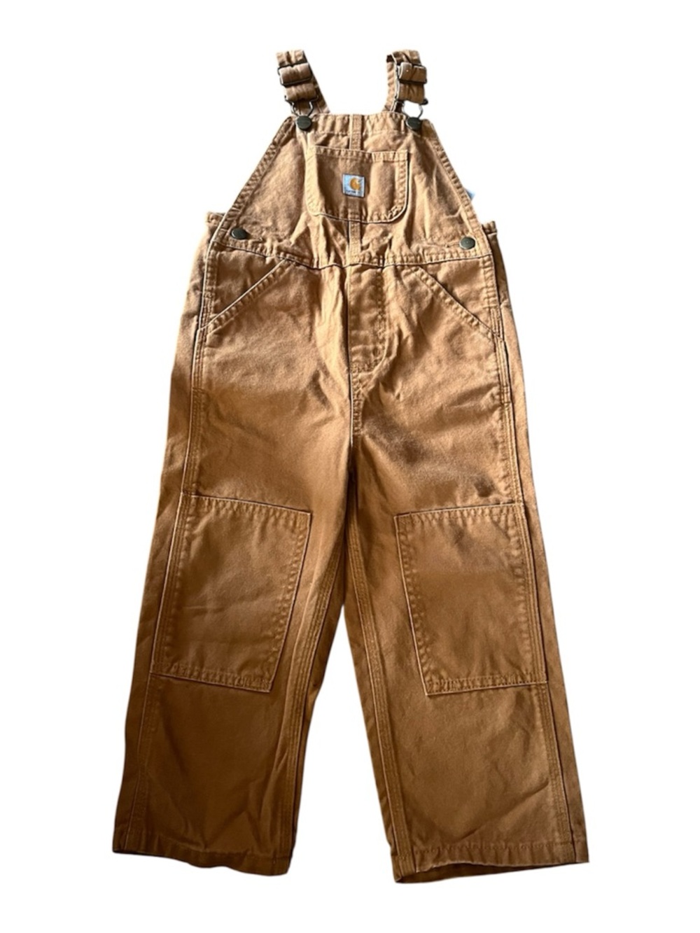 Carhartt Kids Brown/Tan Overalls